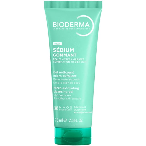 Bioderma Pleťový peeling Sébium Micro-Exfoliating Cleansing Gel 75 ml