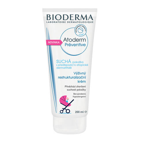 Zobrazit detail výrobku Bioderma Výživný restrukturalizační krém pro suchou pokožku Atoderm (Atoderm Préventive) 200 ml