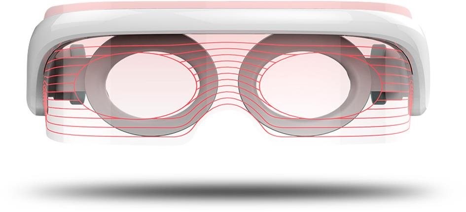 BeautyRelax Brýle s fotonovou terapií Lightmask Compact