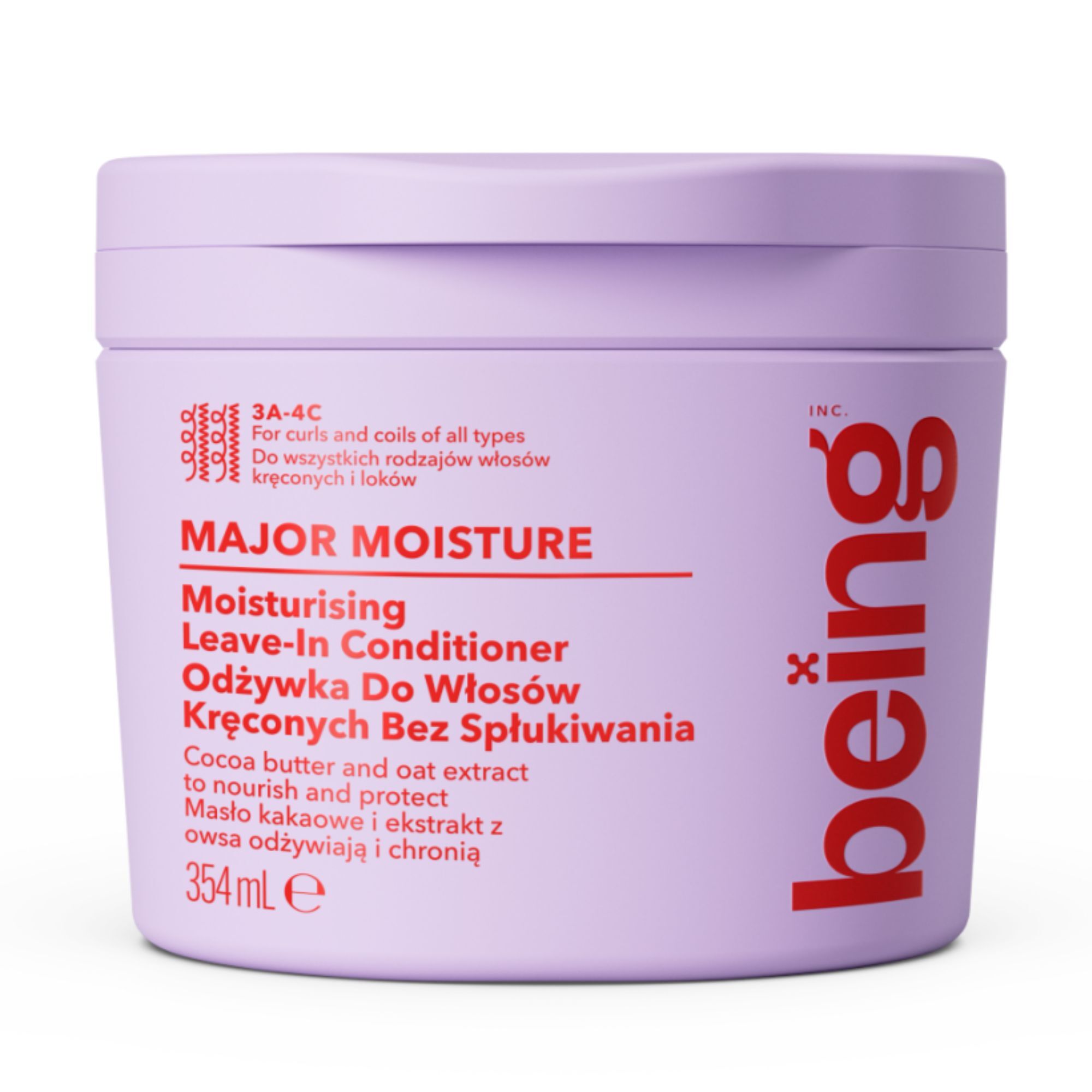 Being Bezoplachový kondicionér Major Moisture Conditioner 354 ml