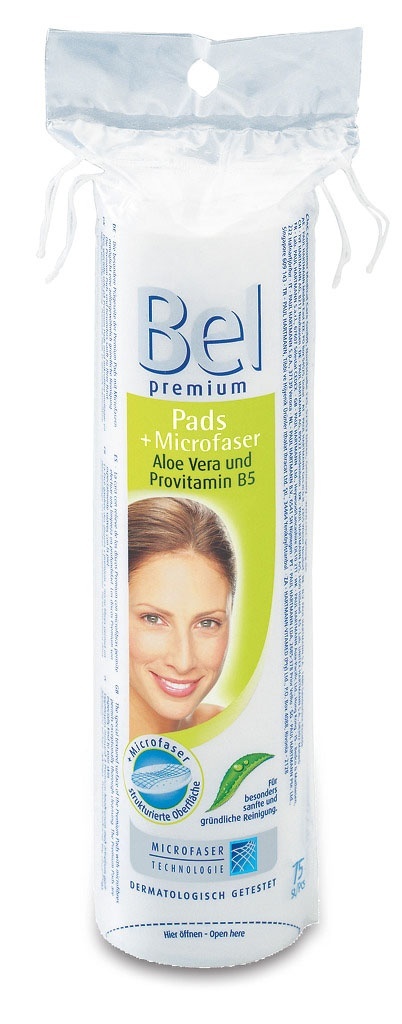 Bel Okrúhle odličovacie tampóny Premium 75 ks