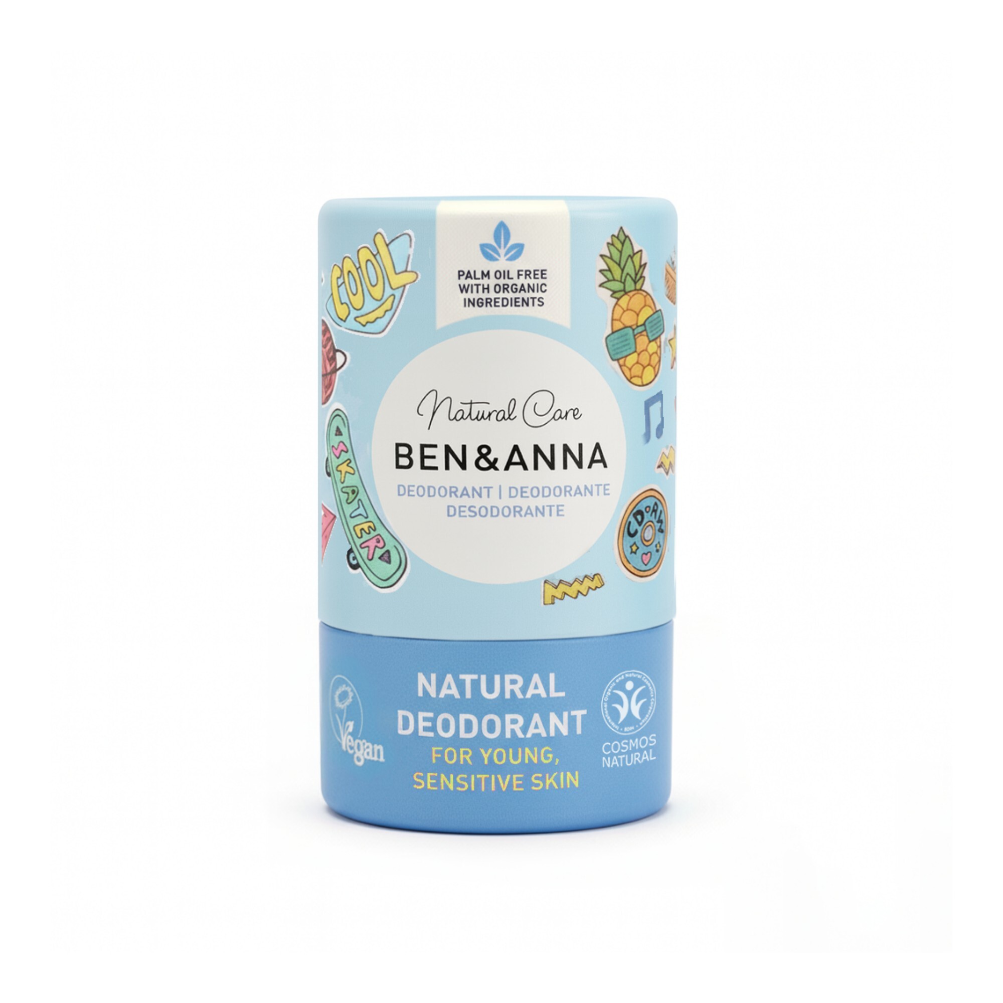Levně BEN & ANNA Dětský přírodní deodorant Natural Deodorant 25 g