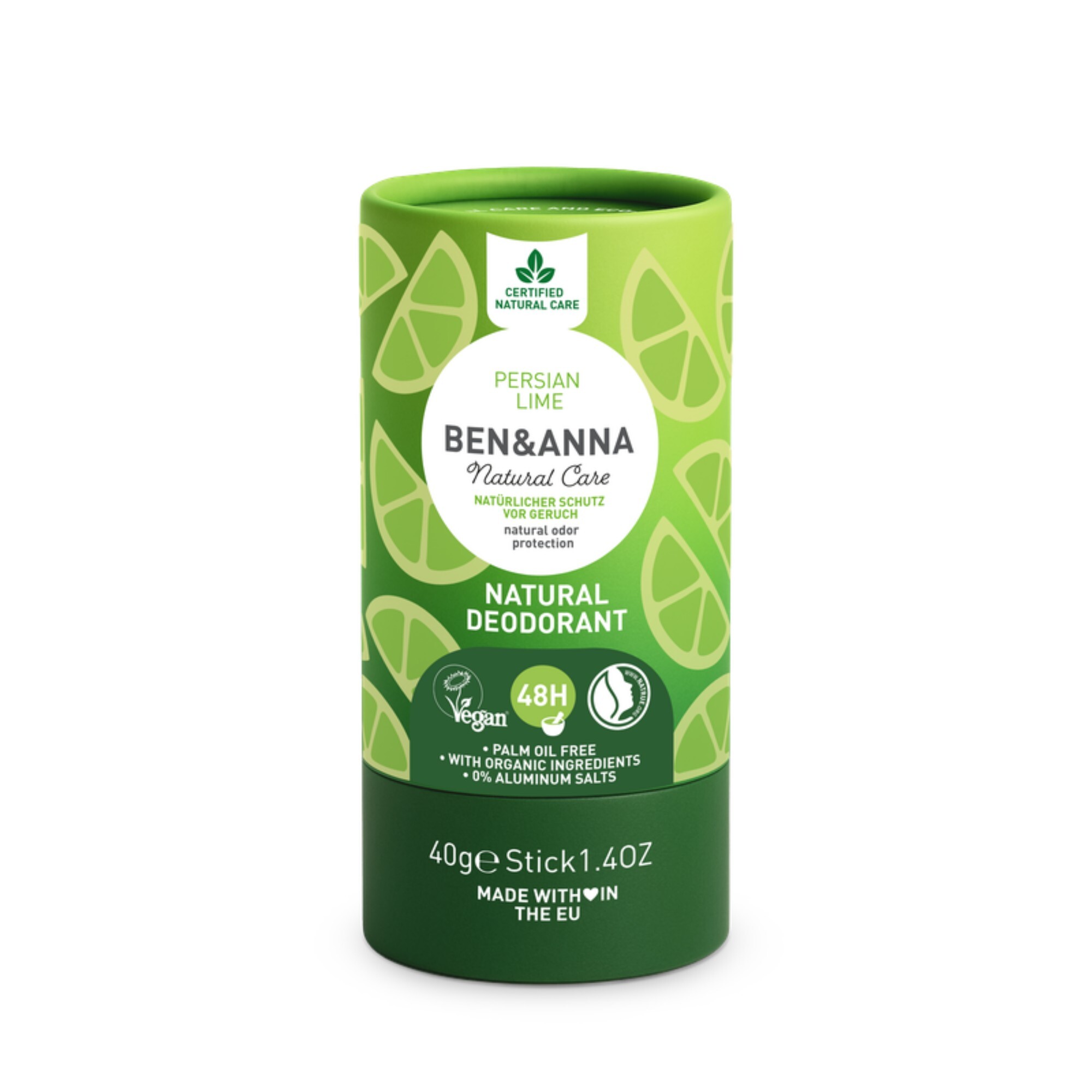 Levně BEN & ANNA Přírodní deodorant Persian Lime Natural Deodorant 40 g