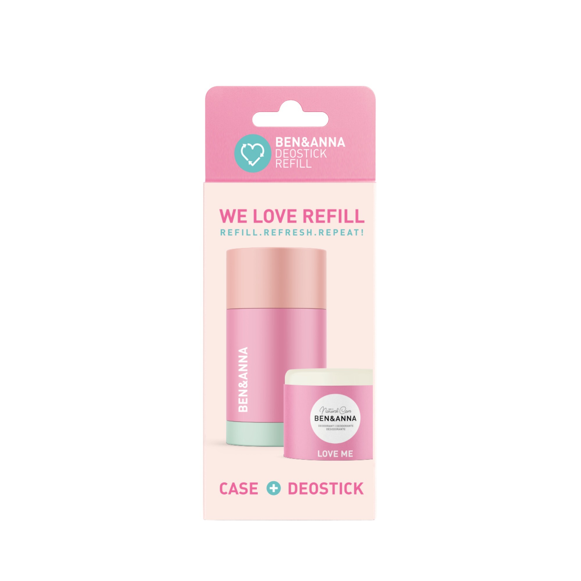 Levně BEN & ANNA Deodorant s pouzdrem Love Me Deo Stick 40 g