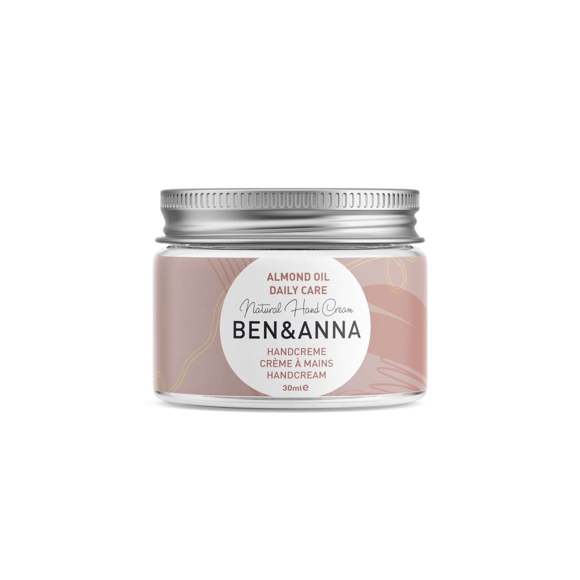 Levně BEN & ANNA Krém na ruce Almond Oil Hand Cream 30 ml