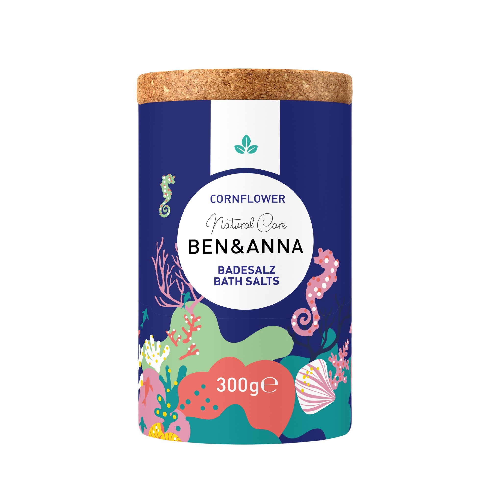 Levně BEN & ANNA Sůl do koupele Cornflower Bath Salts 300 g