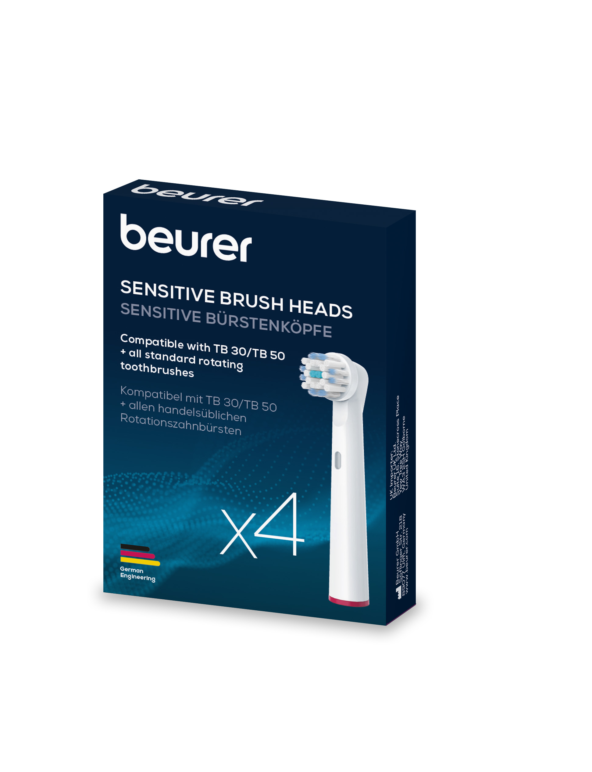 Beurer Náhradné kefkové hlavice Sensitive 4 ks
