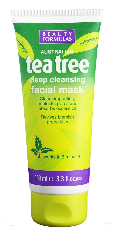 Beauty Formulas Čisticí maska Tea Tree (Deep Cleansing Face Mask) 100 ml