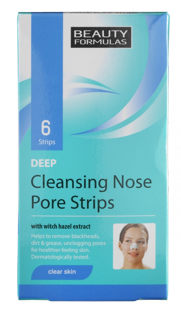 Beauty Formulas Čistiace pásky na nos (Deep Clean sing Nose Strips)