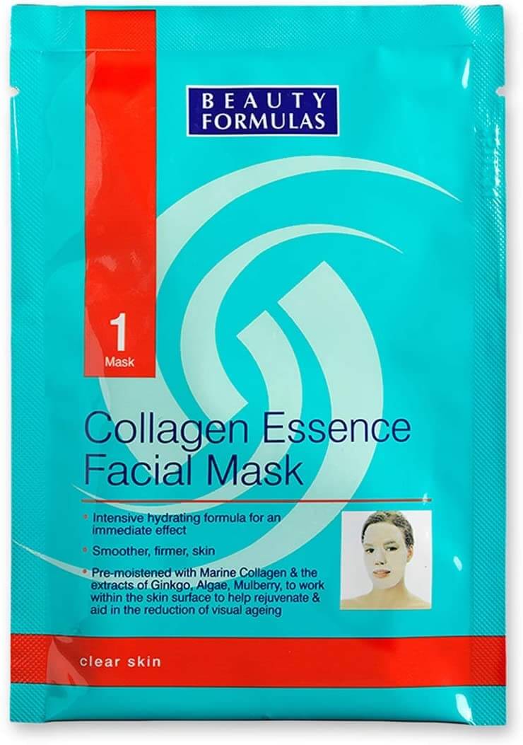 Zobrazit detail výrobku Beauty Formulas Kolagenová pleťová maska (Collagen Essence Facial Mask) 1 ks
