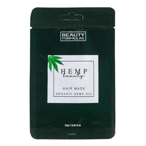Beauty Formulas Maska na vlasy s konopím Hemp Beauty (Hair Mask Organic Hemp Oil) 24 g