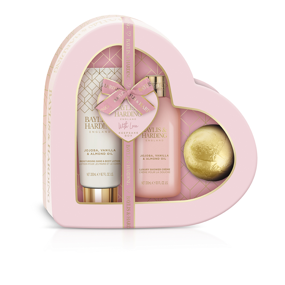 Baylis & Harding Dárková sada tělové péče Jojoba, vanilka a mandle 3 ks