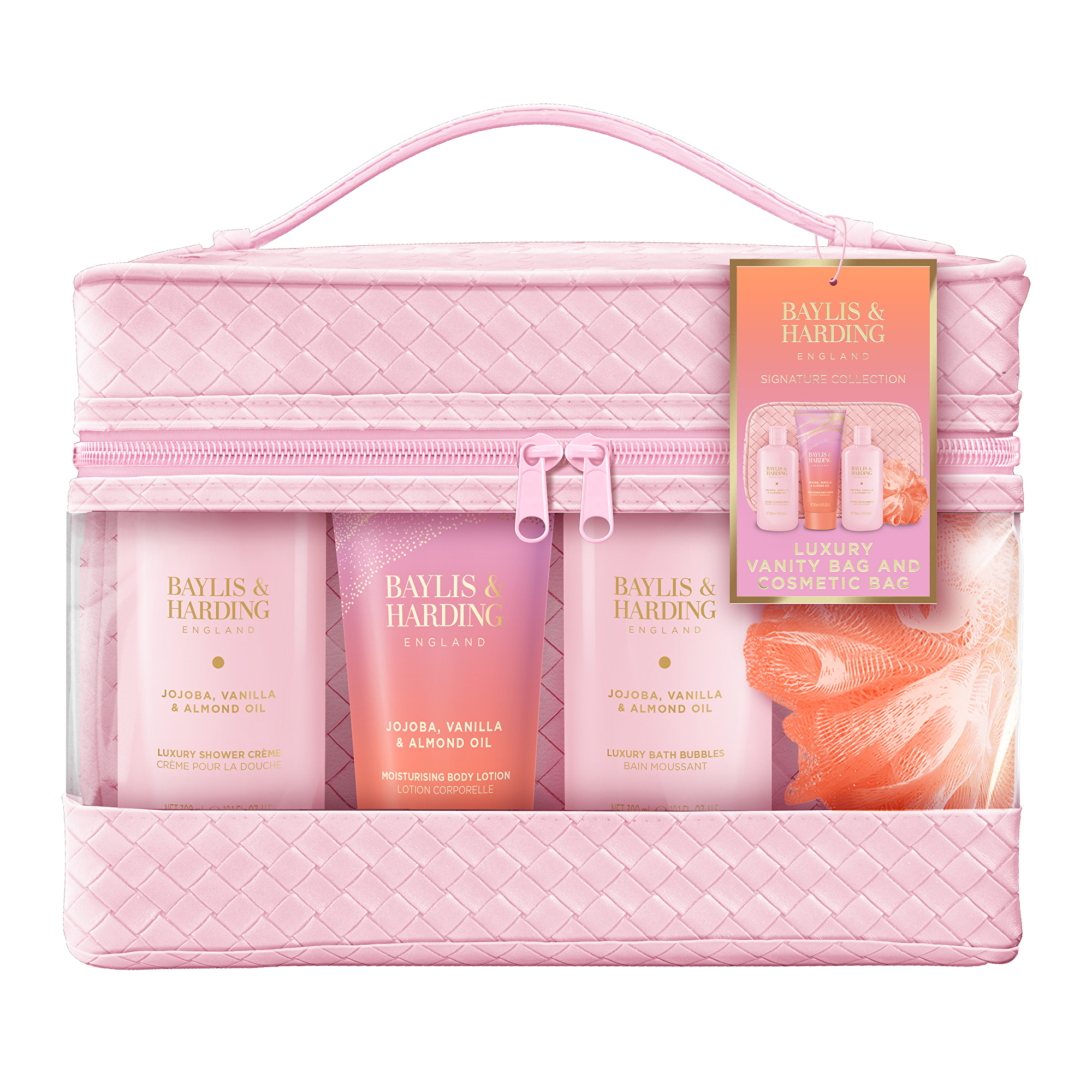 Baylis & Harding Dárková sada Jojoba, Vanilka & Mandlový olej Set 4 ks