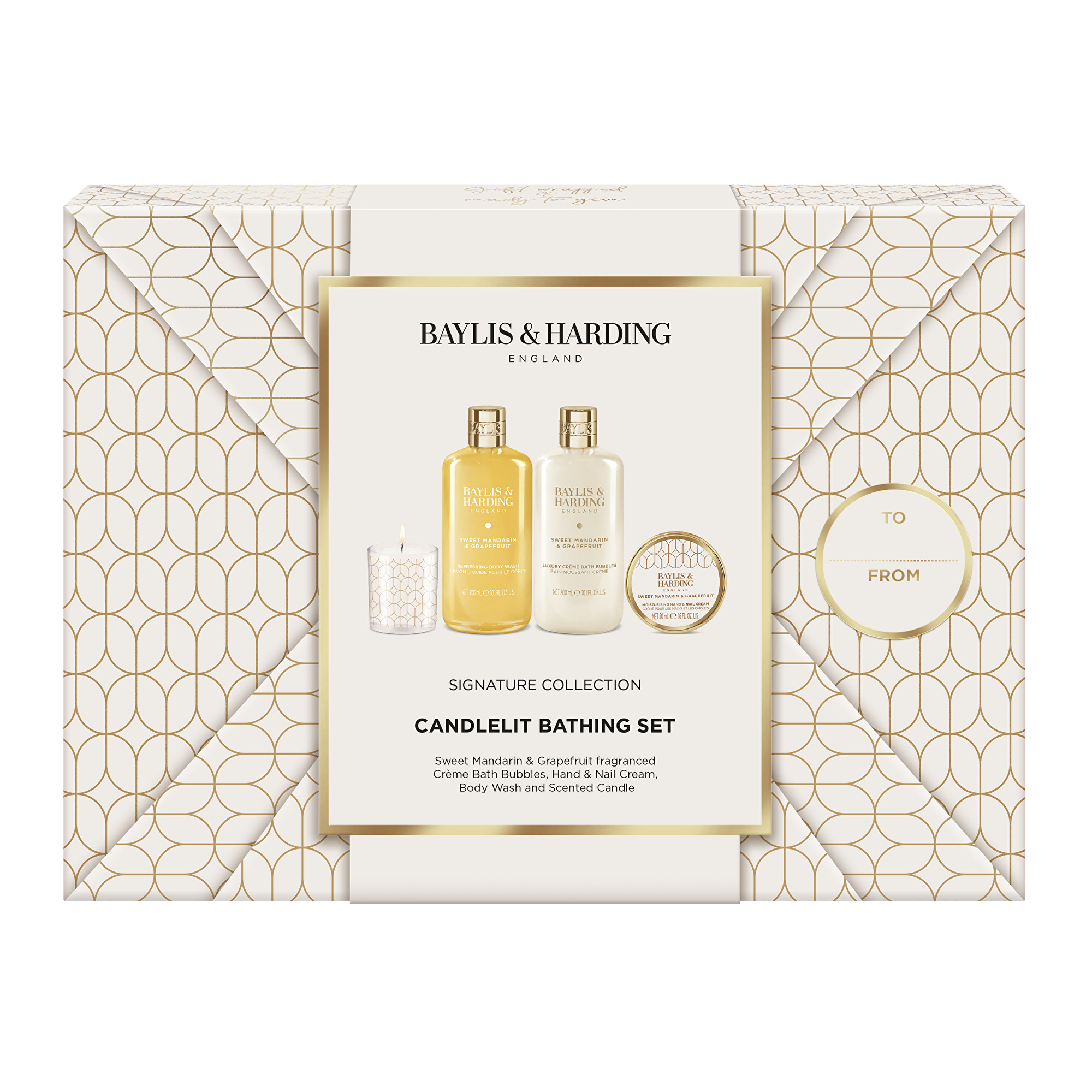 Baylis & Harding Darčeková sada Mandarinka & Grapefruit Set 4 ks