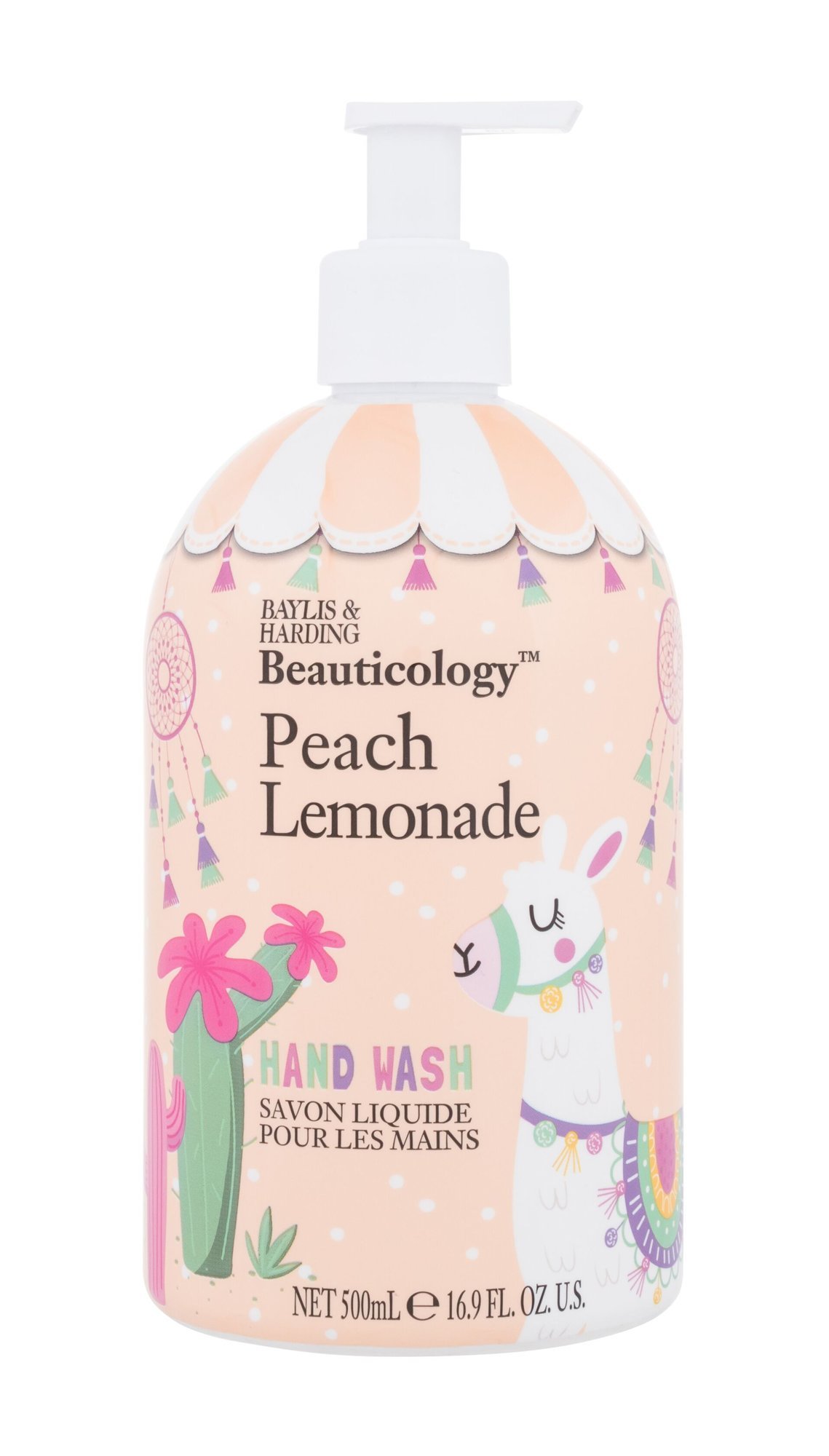 Baylis & Harding Tekuté mydlo na ruky Peach & Lemonade (Hand Wash) 500 ml