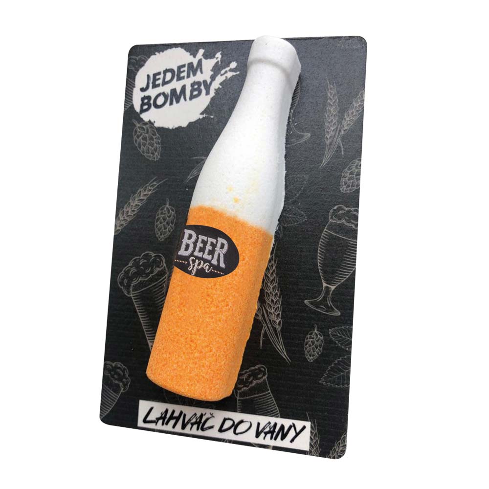 Bohemia Gifts Šumivá pěnivá bomba do koupele Beer Spa 80 g