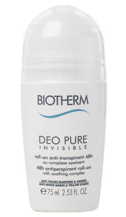 Biotherm 48-hodinový upokojujúci antiperspirant Deo Pure Invisible (Roll-On) 75 ml + 2 mesiace na vrátenie tovaru