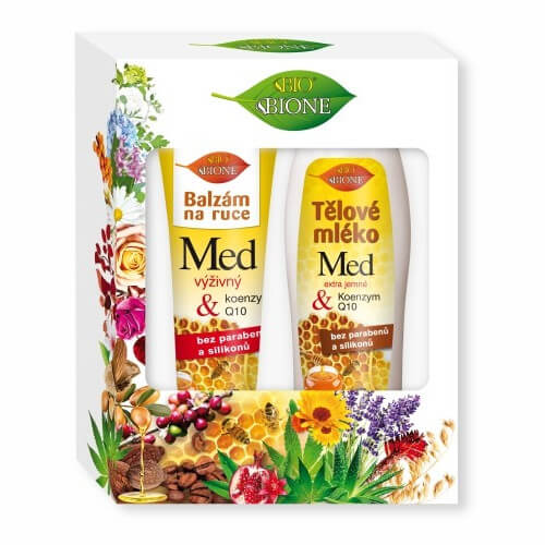 Zobrazit detail výrobku Bione Cosmetics Dárková sada tělové péče Med + Q10