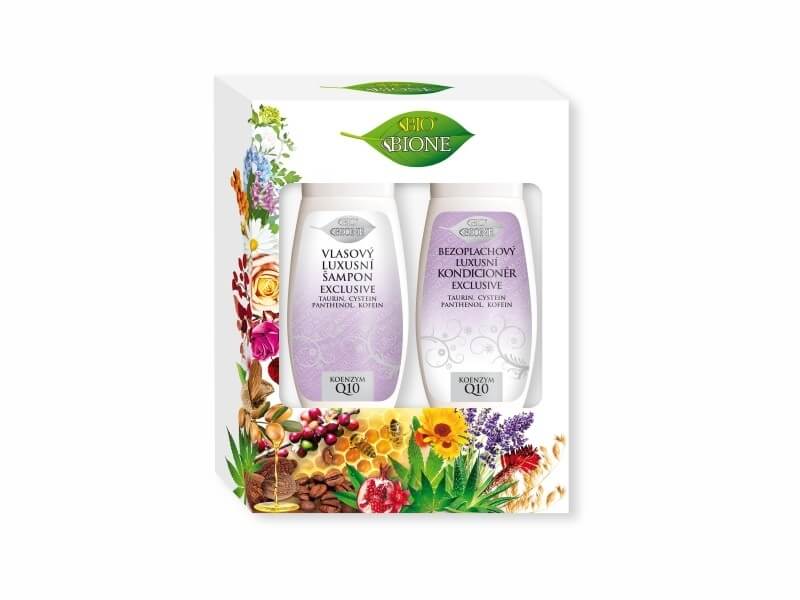 Bione Cosmetics Dárková sada vlasové péče Exclusive Q10