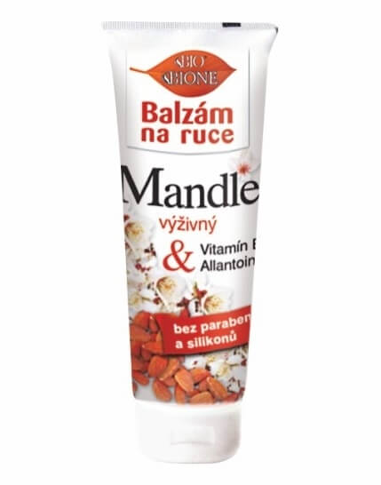Bione Cosmetics Výživný balzám na ruce Mandle s alantoinem a vitamínem E 205 ml