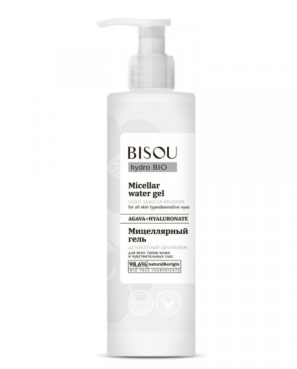 Zobrazit detail výrobku BISOU Jemný micelární odličovací gel pro citlivé oči pro všechny typy pleti (Micellar Water Gel) 150 ml