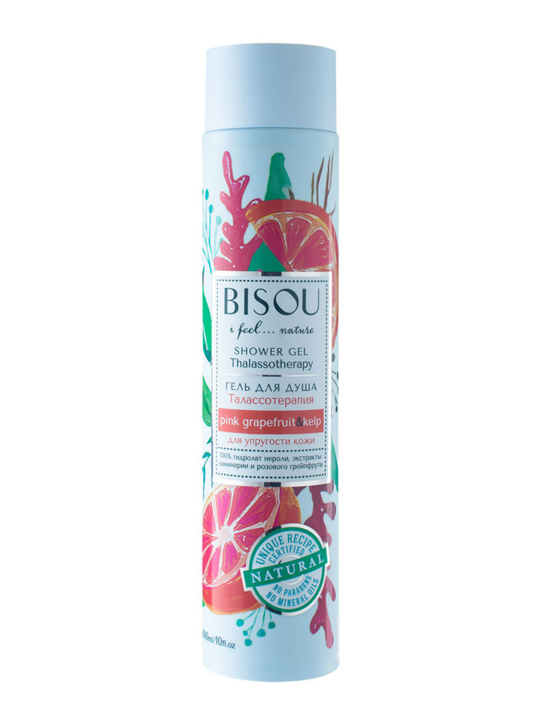 Zobrazit detail výrobku BISOU Sprchový gel Růžový grep a řasa (Shower Gel Thalassotherapy) 300 ml