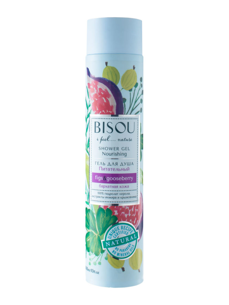 Zobrazit detail výrobku BISOU Vyživující sprchový gel Fíky a angrešt (Shower Gel Nourishing) 300 ml