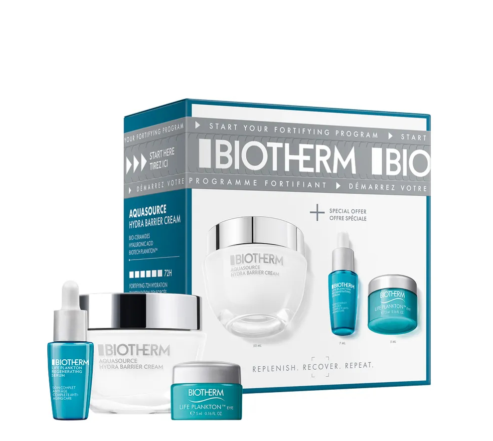 Biotherm Dárková sada Aquasource Hydra Barrier Routine Set