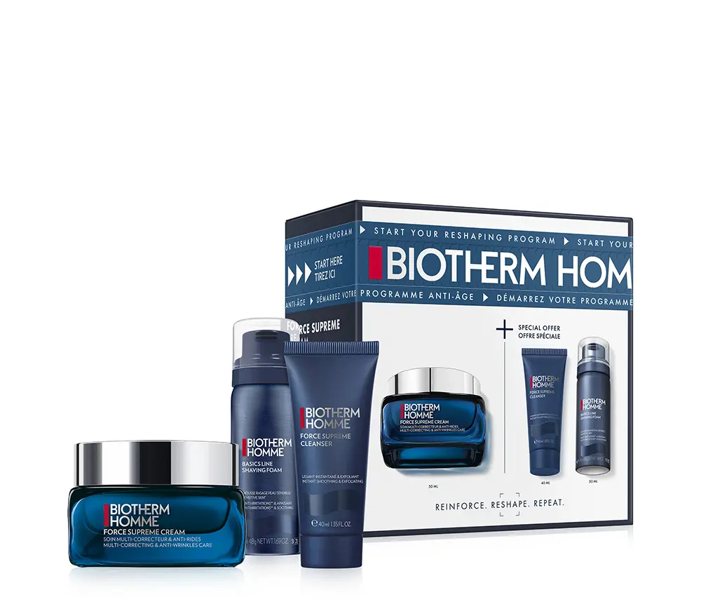 Biotherm Dárková sada Homme Force Supreme Cream Set