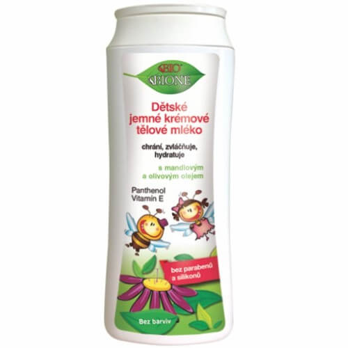Bione Cosmetics Dětské jemné krémové tělové mléko 200 ml