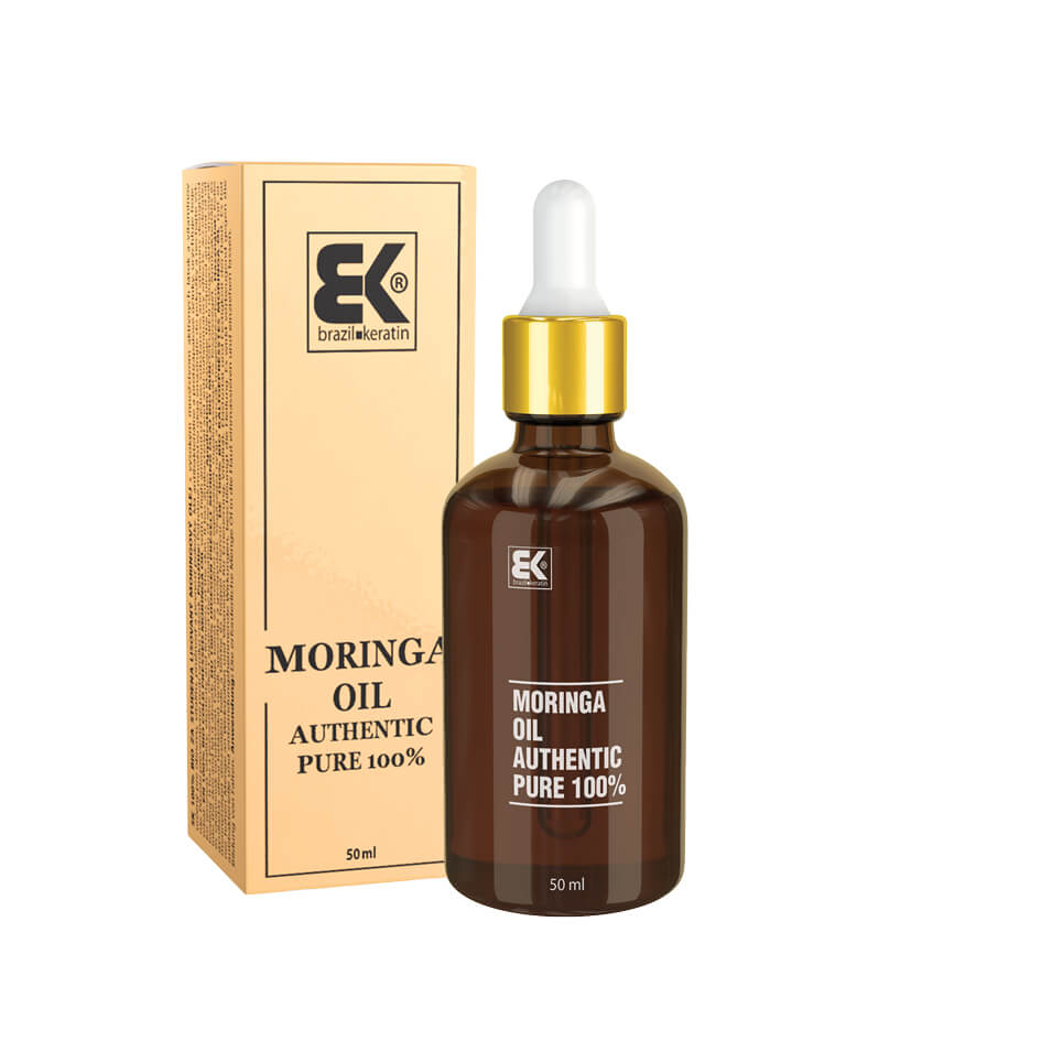 Brazil Keratin 100% čistý prírodný moringový olej (Moringa Oil Authentic Pure ) 50 ml + 2 mesiace na vrátenie tovaru