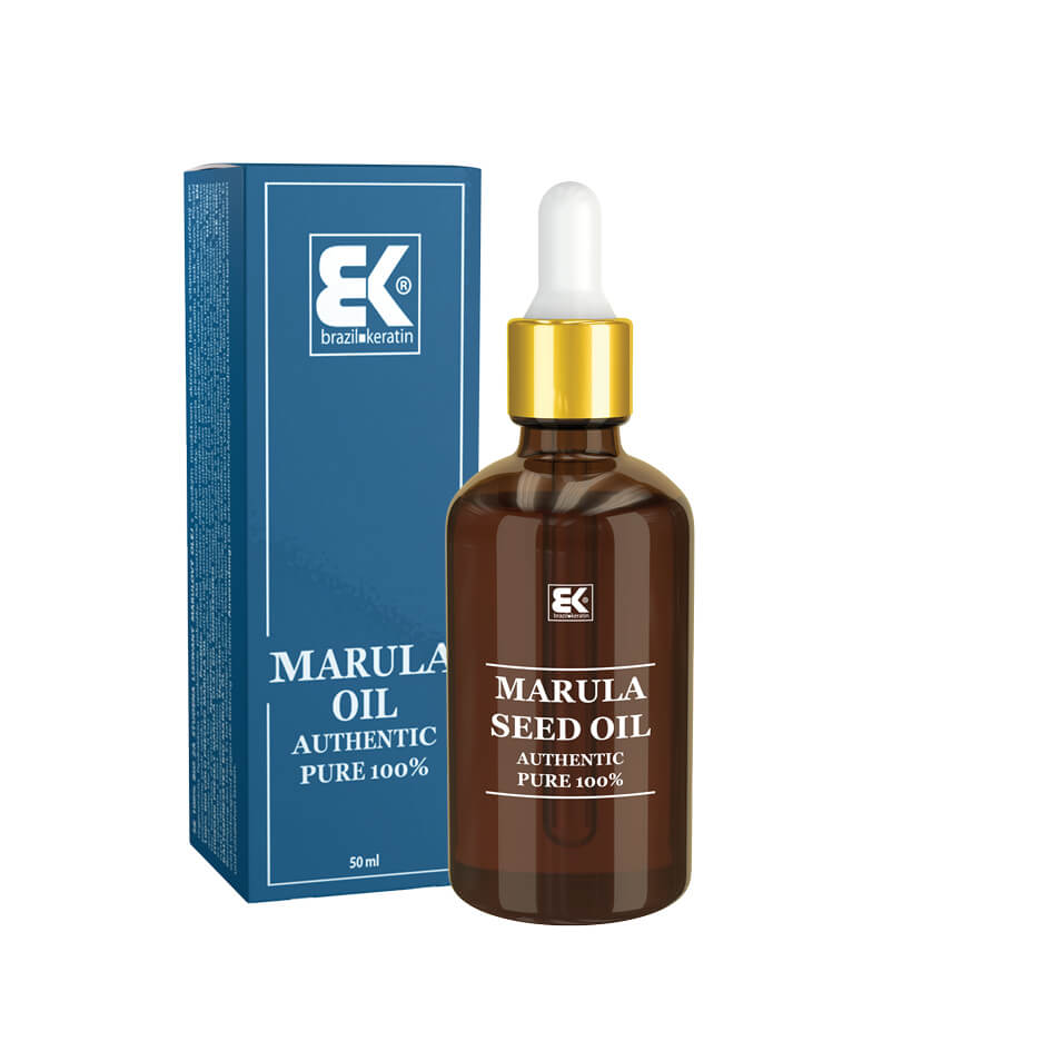 Brazil Keratin 100% čistý za studena lisovaný prírodný marulový olej (Marula Oil Authentic Pure ) 50 ml + 2 mesiace na vrátenie tovaru