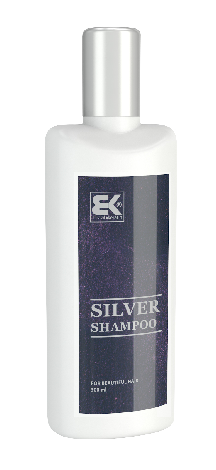 Brazil Keratin Šampón s modrými pigmentmi pre blond vlasy Silver Shampoo 300 ml + 2 mesiace na vrátenie tovaru