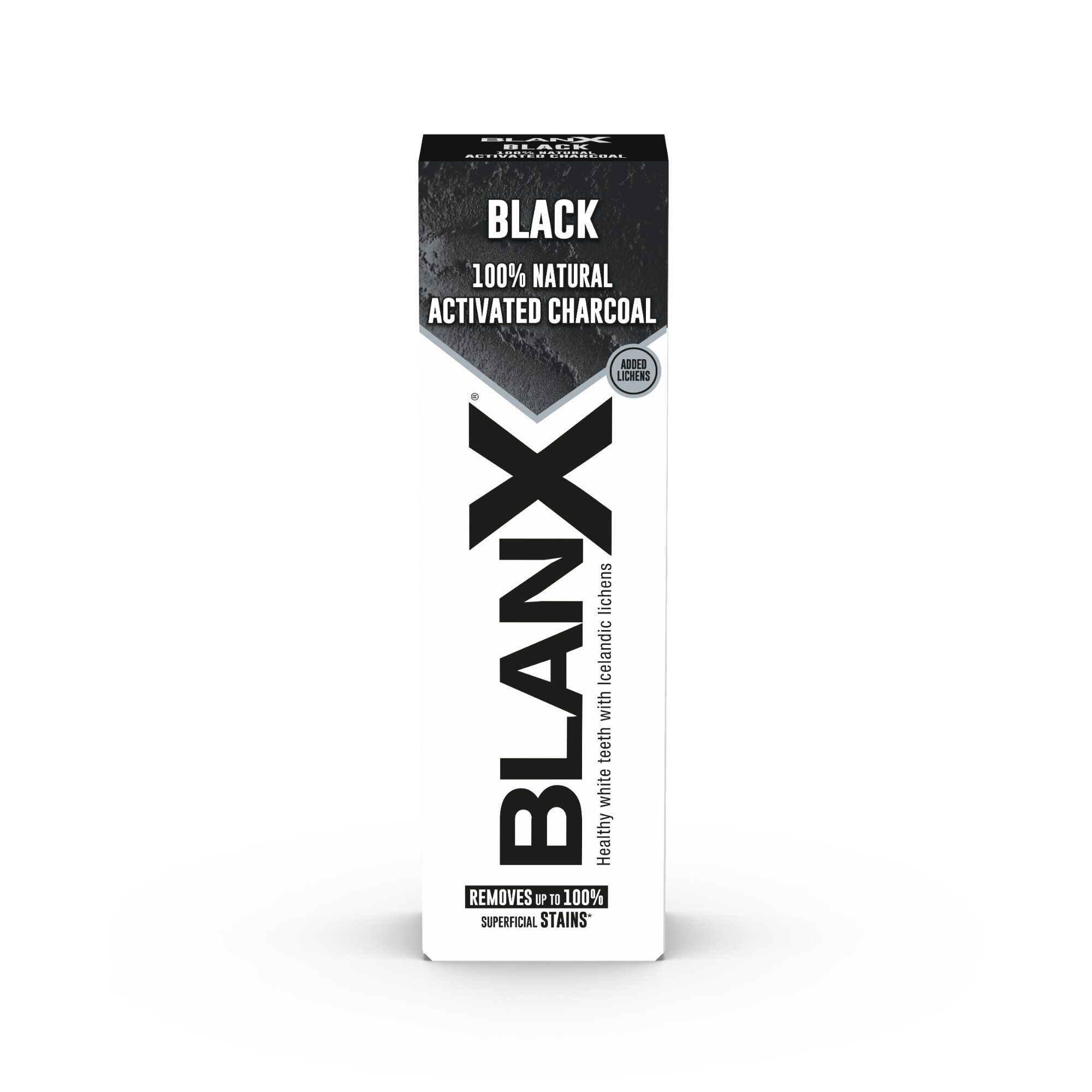 Levně BlanX Bělicí zubní pasta Black 75 ml