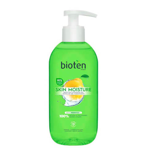 bioten Čisticí pleťový gel pro normální a smíšenou pleť Skin Moisture (Micellar Cleansing Gel) 200 ml