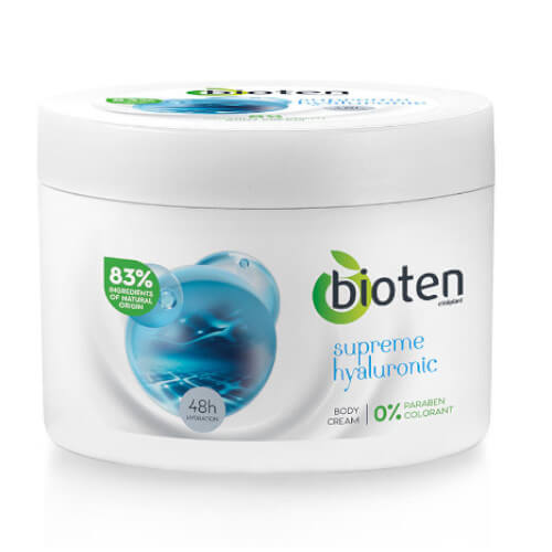 bioten Hydratační tělový krém pro suchou pokožku Supreme Hyaluronic (Body Cream) 250 ml