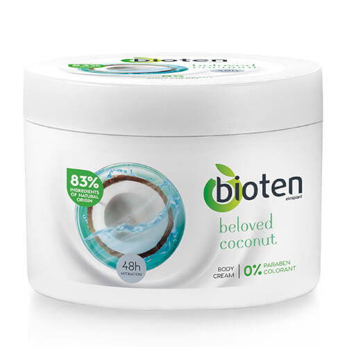 bioten Hydratační tělový krém s kokosem Beloved Coconut (Body Cream) 250 ml