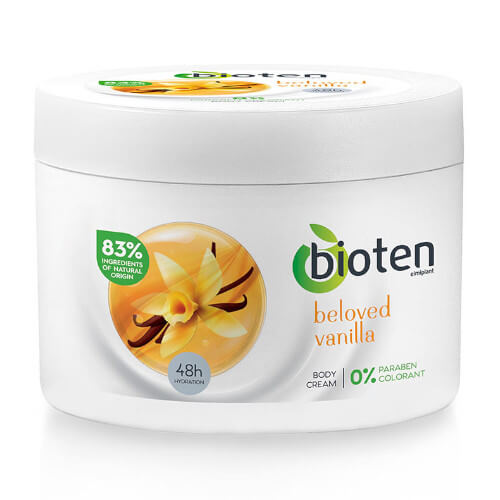 bioten Hydratační tělový krém s vanilkou Beloved Vanilla (Body Cream) 250 ml