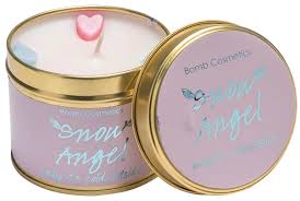 Bomb Cosmetics Svíčka v plechové dóze Snow Angel