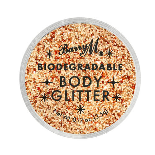 Barry M Třpytky na tělo Biodegradable Body Glitter odstín Supermoon 3, 5 ml