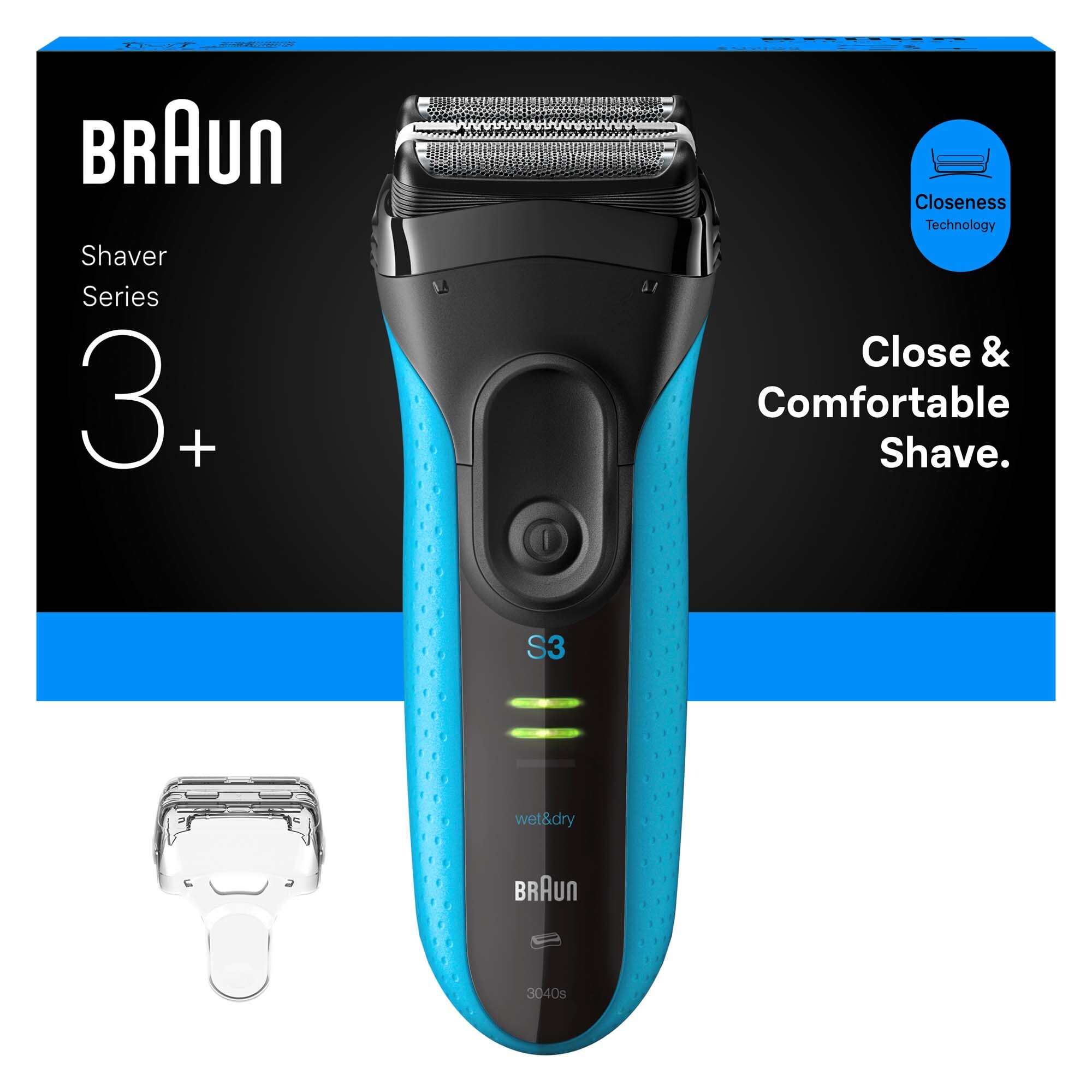 Braun Series 3+ 3040s elektrický holicí strojek 1 ks