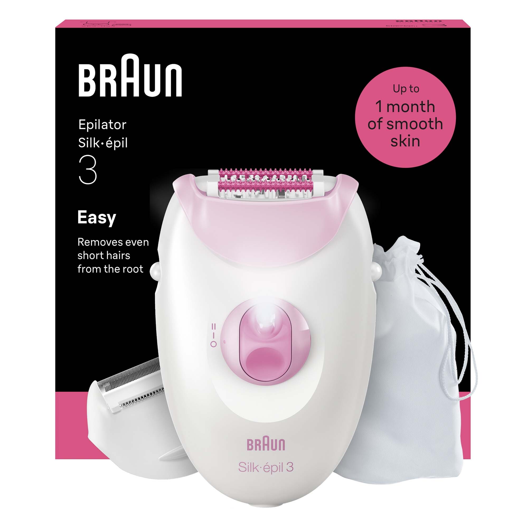 Braun Silk-épil 3 3-033 epilátor 1 ks