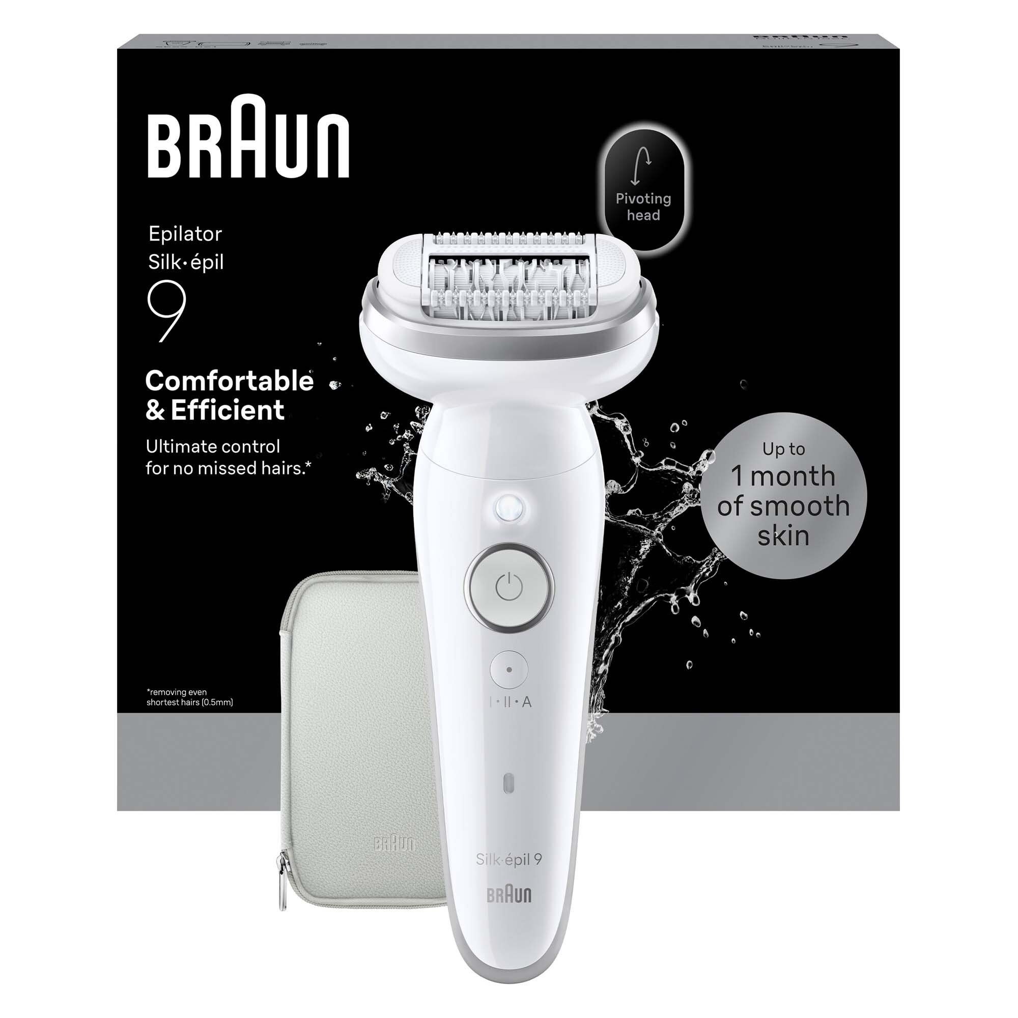 Braun Epilátor Silk-épil 9 Wet & Dry 9-000 Silver