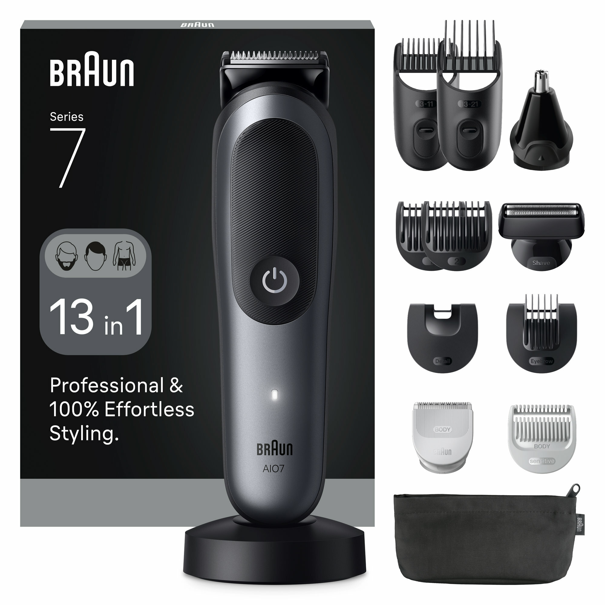 Braun Multifunkčný zastrihávač 13v1 Series 7 AIO7560