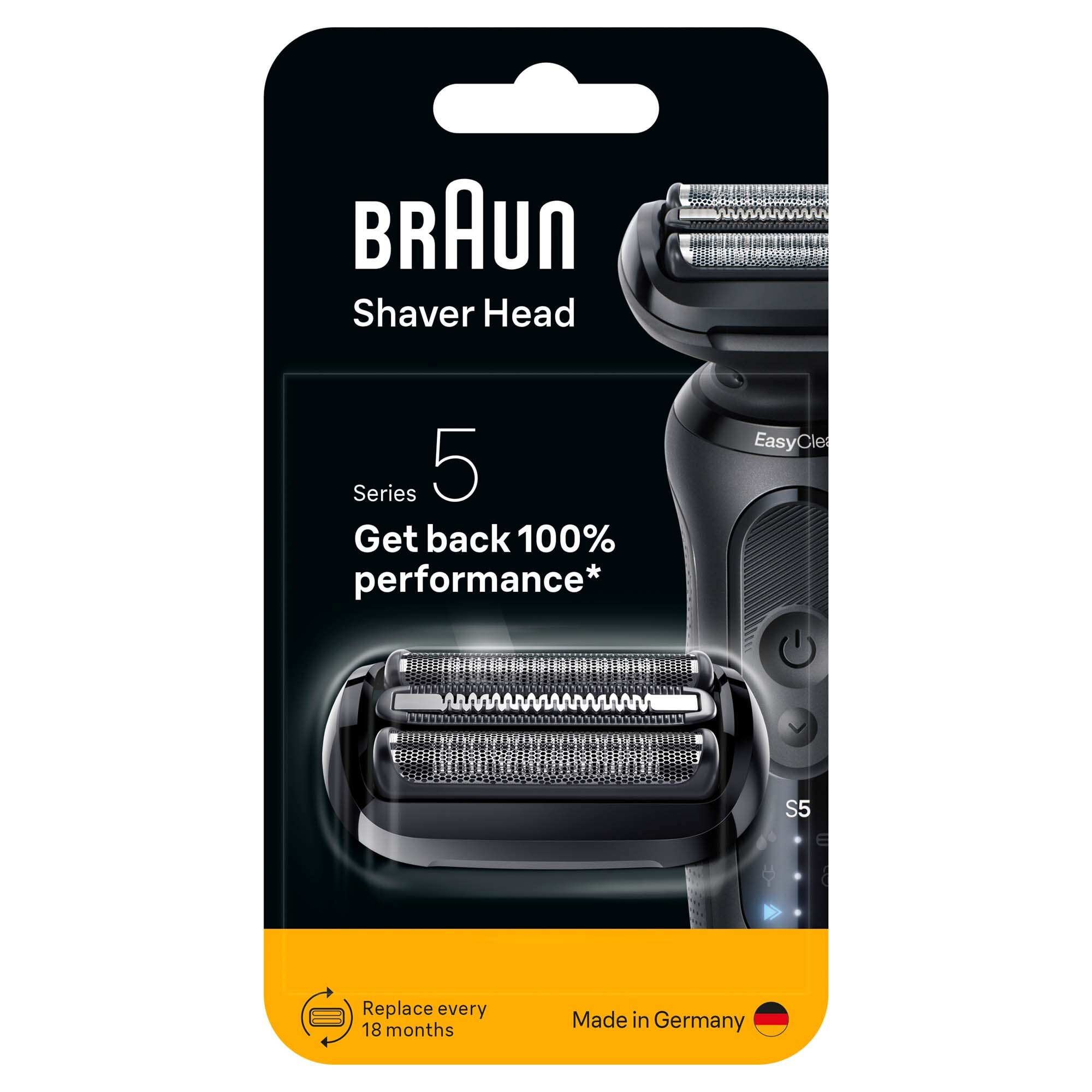 Levně Braun Náhradní hlavice 54b Silver pro strojek Series 5
