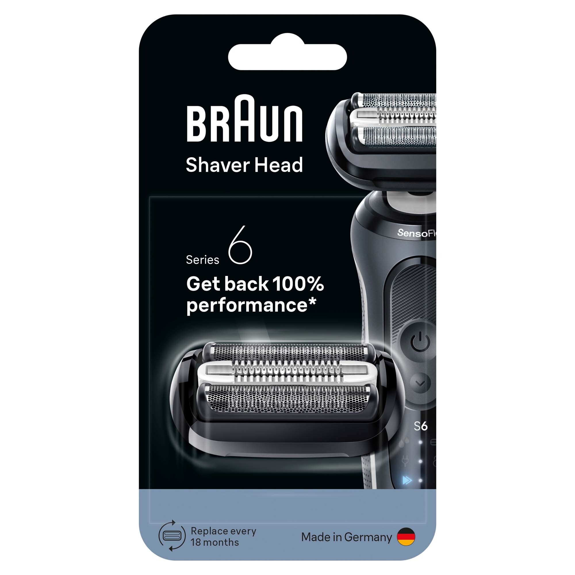 Levně Braun Náhradní hlavice 64b Silver pro strojek Series 6