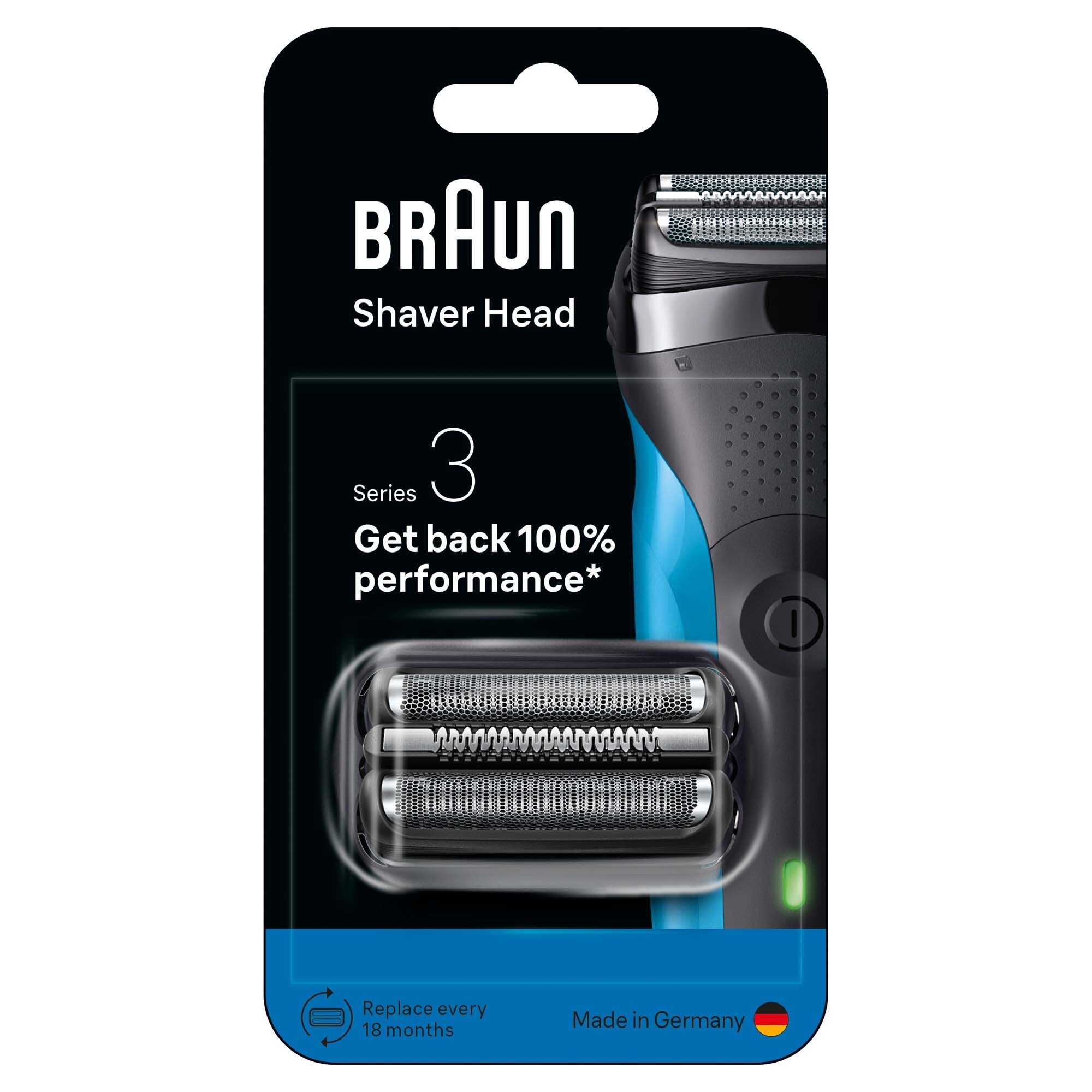 Levně Braun Náhradní hlavice pro holicí strojek Series 3 21B