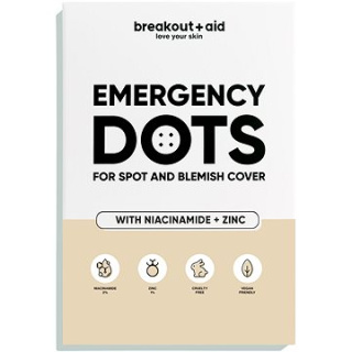 Levně Breakout+aid Náplasti na akné s niacinamidem a zinkem Emergency Dots 72 ks