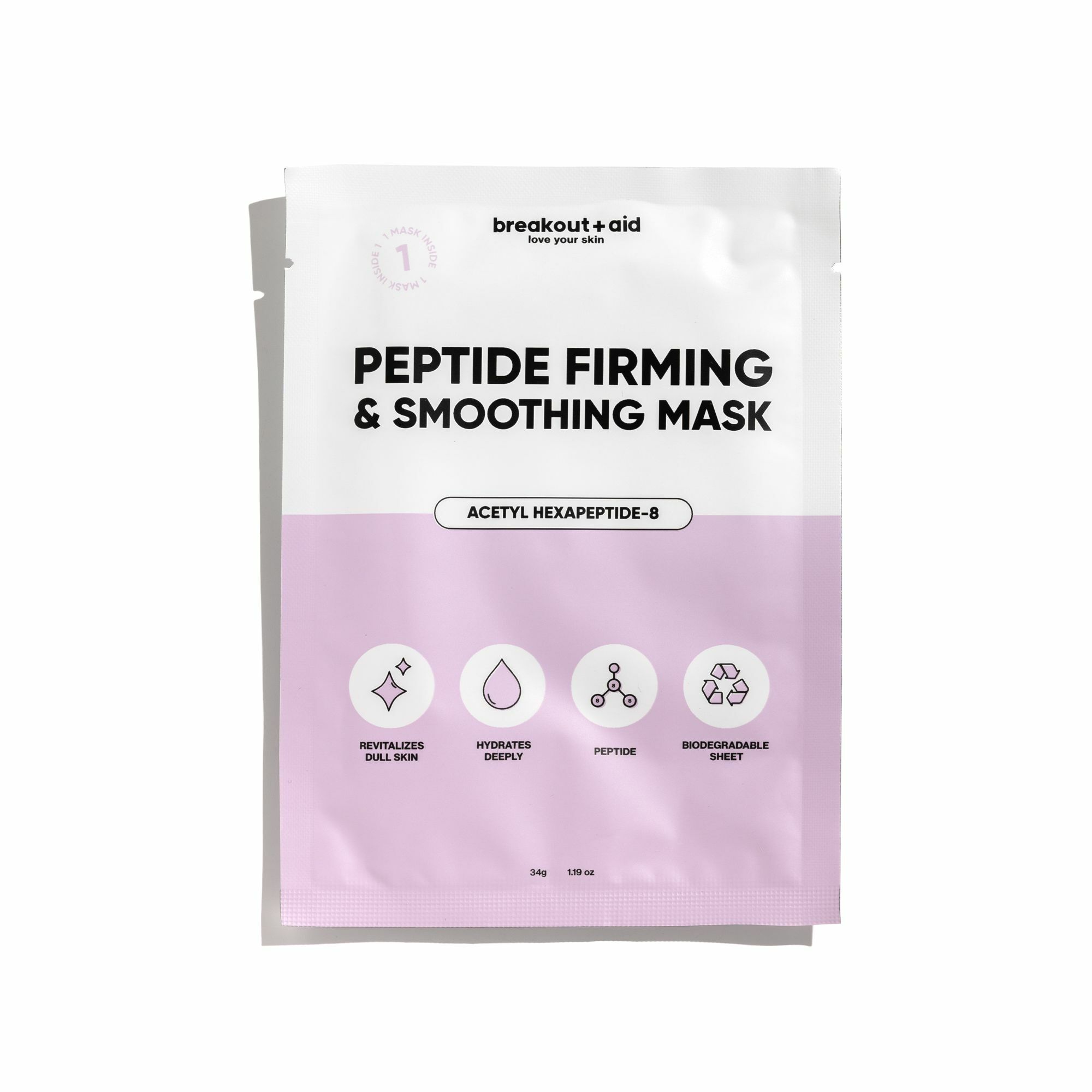 Breakout+aid Spevňujúca a vyhladzujúca maska Firming & Smoothing Mask 34 g