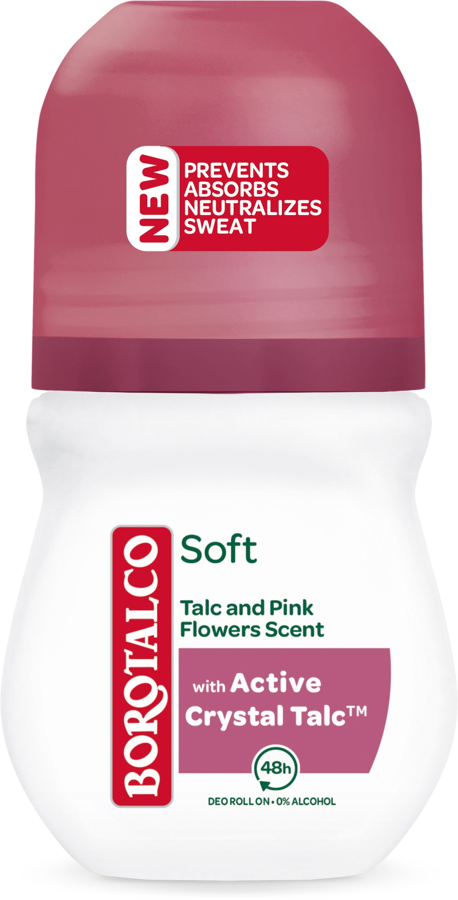 Borotalco Kuličkový deodorant Soft 50 ml